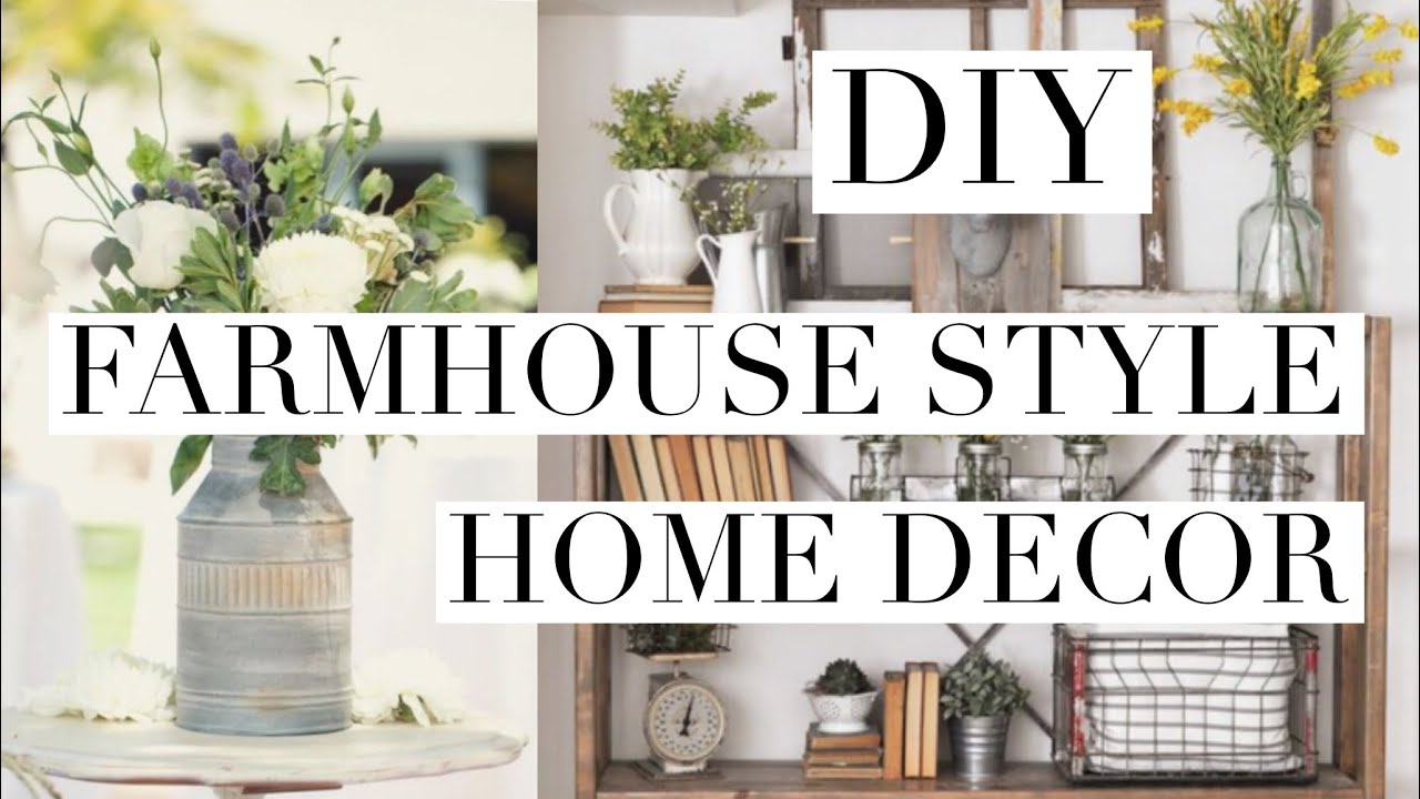 DIY pottery barn farmhouse inspired home decor | beeisforbeeauty