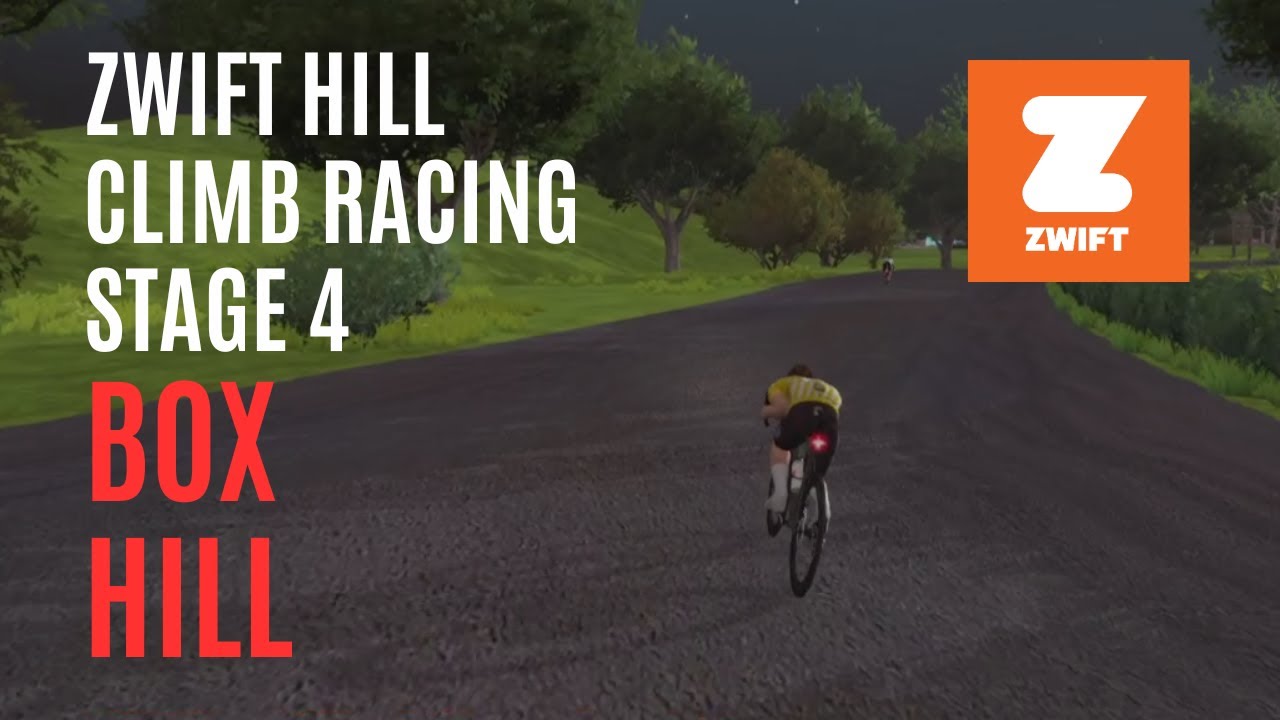 Zwift Hill Climb Racing - Series 4 Stage 4 - B cat- Box Hill with friends