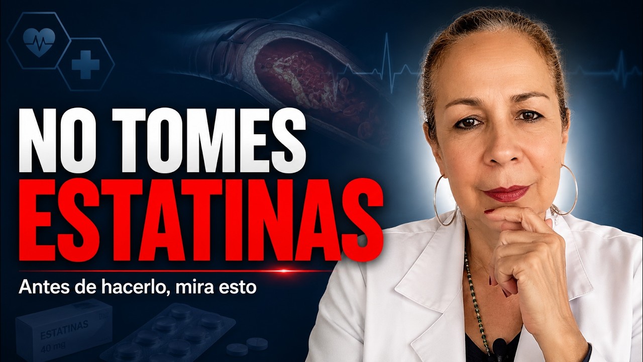 ¿Colesterol alto? No tomes estatinas aún. Mira esto primero | Dra. Rosalinda Pereira