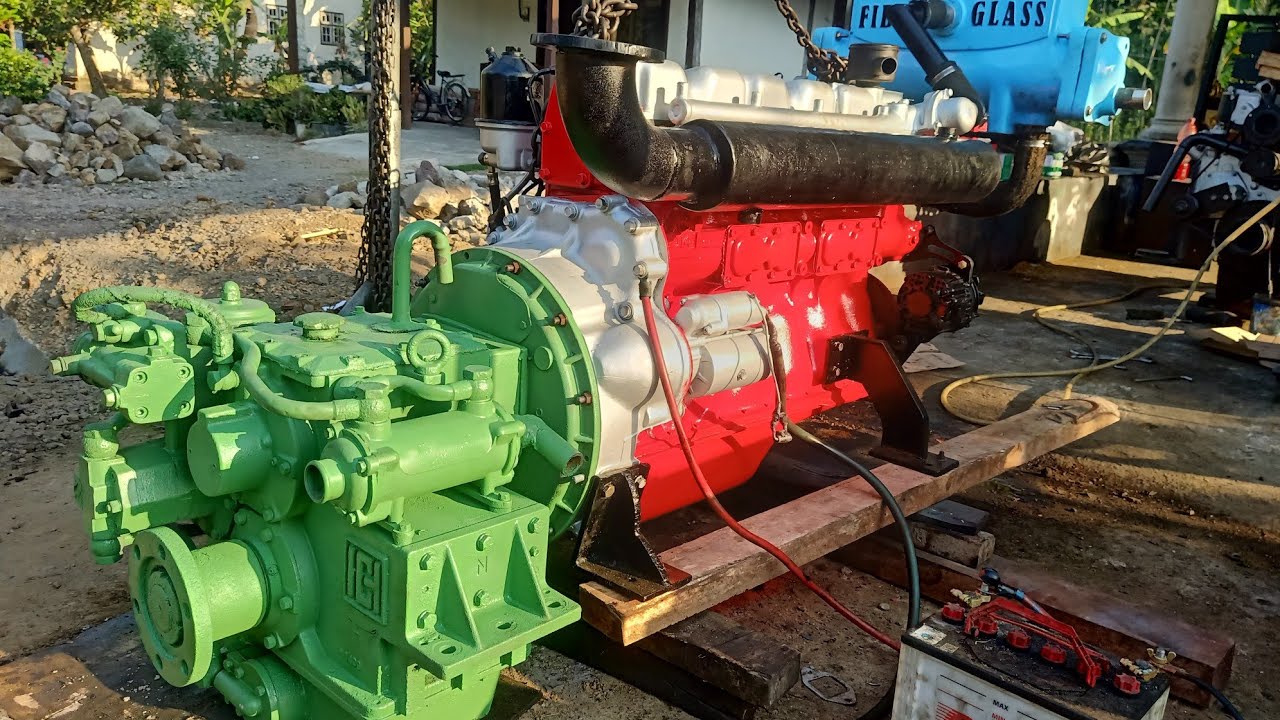 6d14 sett gearbox mb170 3:1 untuk penggerak Kapal