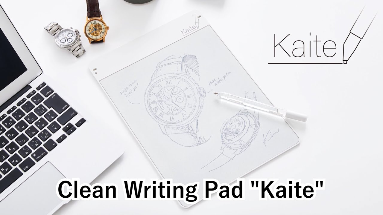 Clean Writing Pad Kaite by PLUS. No dust, No batteries!