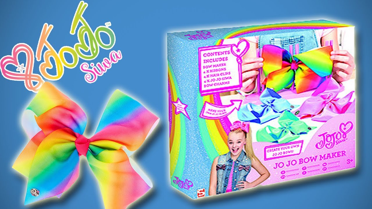 JOJO SIWA BOW MAKER WITH PIXIE AND AMELIE | Little Kelly & Friends ToysReview for Kids