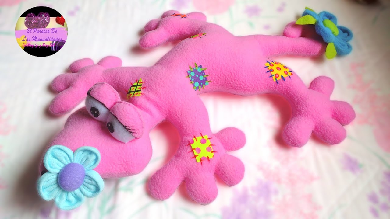 Hermoso cojín de lagartija para tu bebe (Moldes Gratis) | Galería de Creatividad