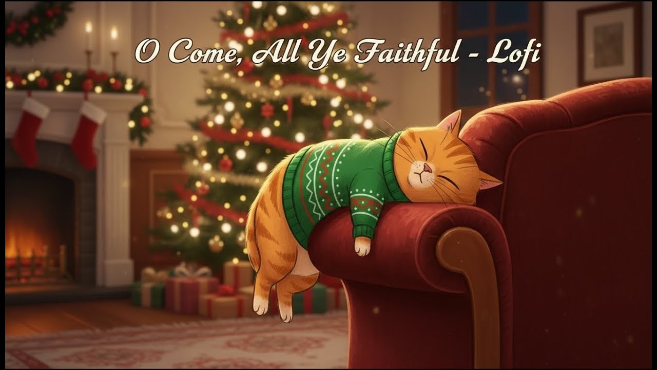 O Come All Ye Faithful (Lofi Version) | Aesthetic Christmas Music for Kids & Teens | JoyWave Vibes