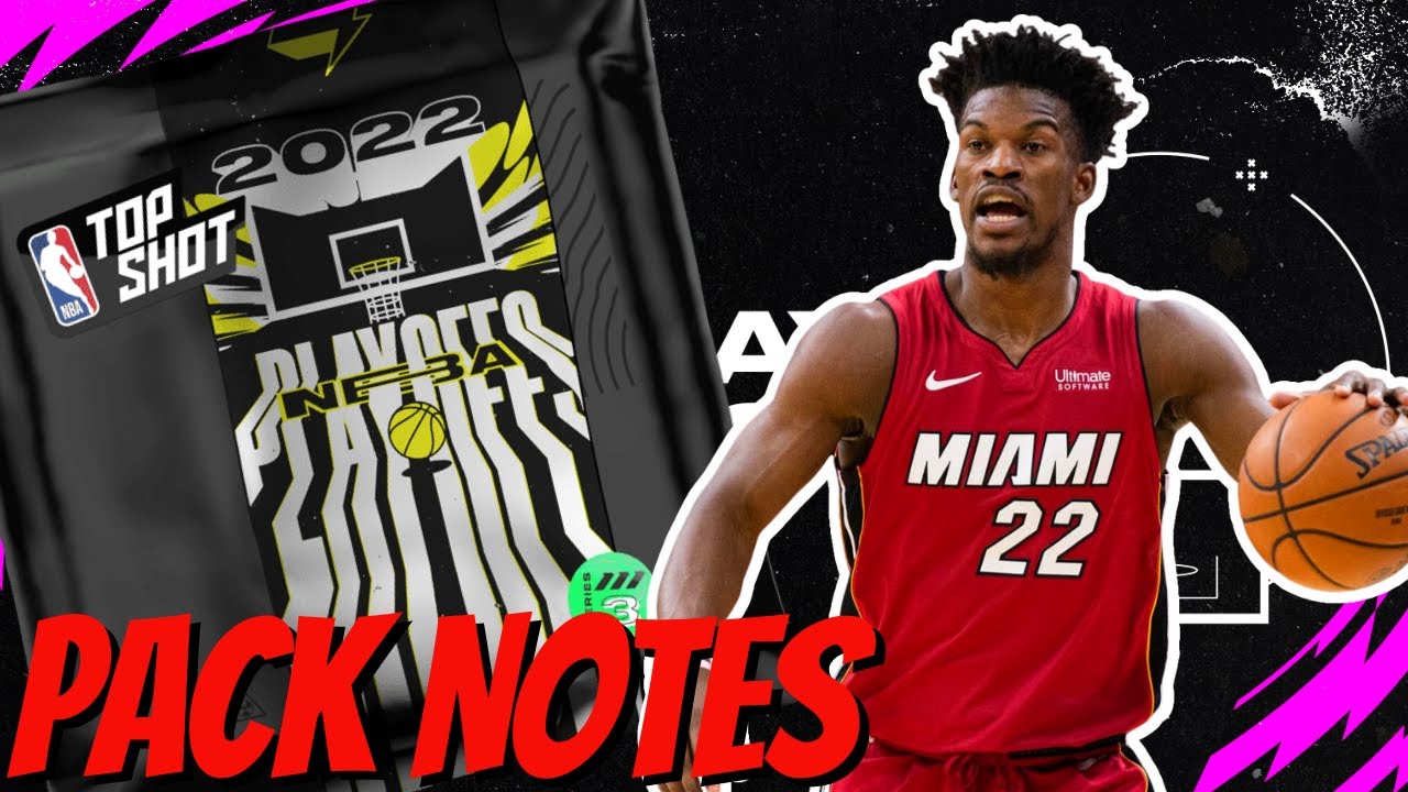 NBA Top Shot Conference Finals Common Pack Notes