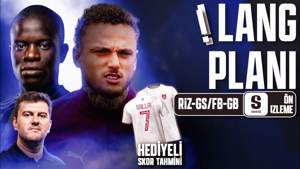 RİZESPOR - GALATASARAY, FENERBAHÇE - GENÇLERBİRLİĞİ MAÇ ÖNÜ ANALİZİ! | 21. Hafta Ön İzleme