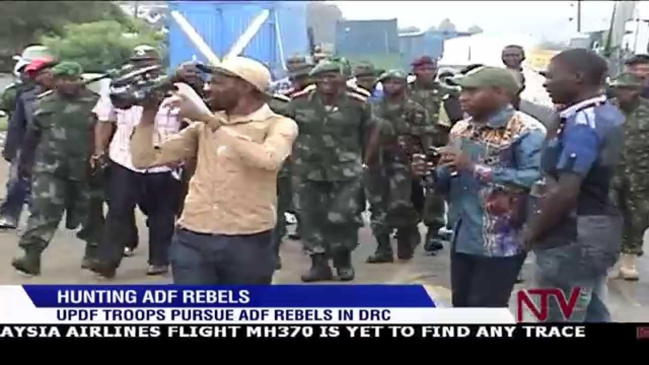 UPDF pursues ADF rebels in DRC