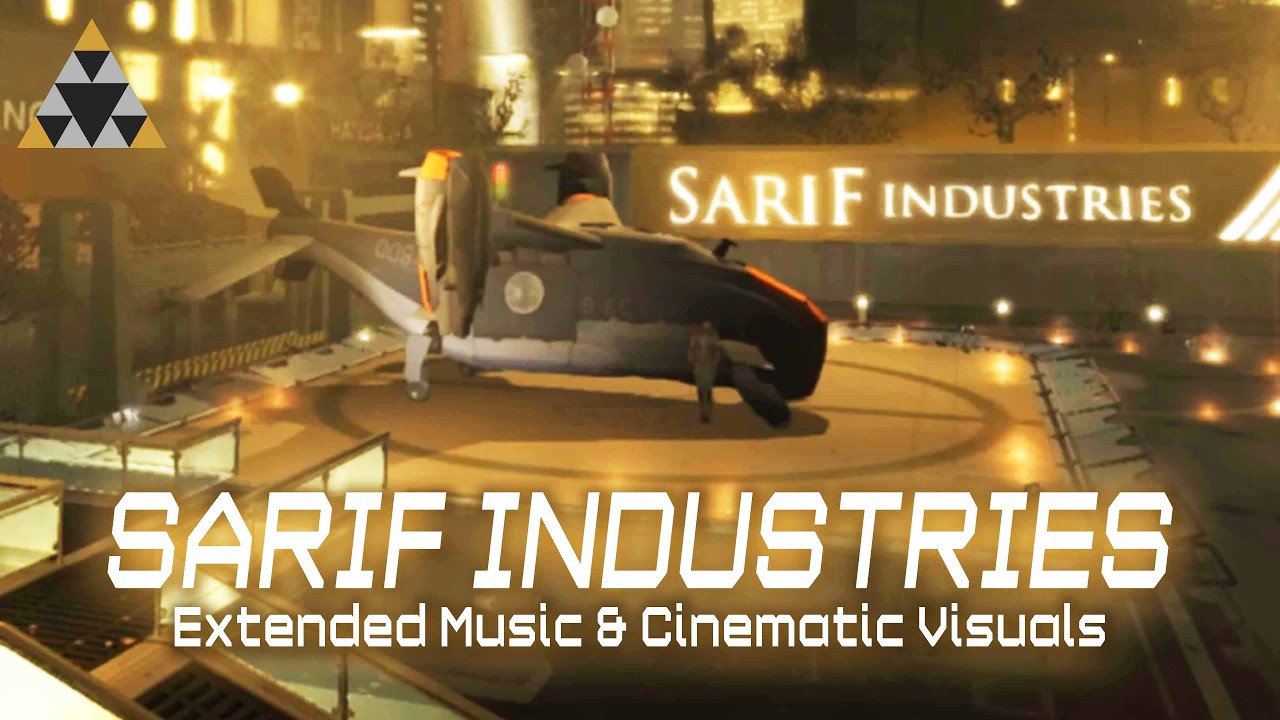 Deus Ex: Human Revolution - Sarif Industries Hangar (1 Hour of Music & Ambience)