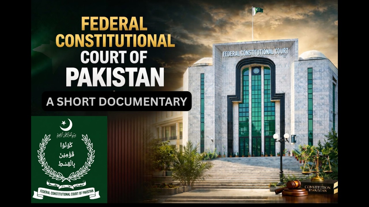 Federal Constitutional Court of Pakistan: A short documentary