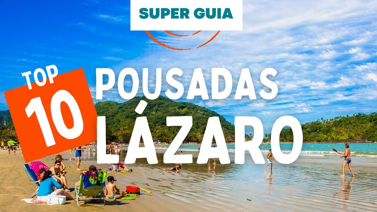 Pousadas na Praia do Lázaro, Ubatuba, próximas também da Praia Domingas Dias e de Praia da Sununga