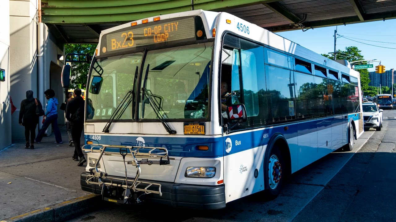 MTA Bus: 2009 Orion VII NG HEV #4506 [Audio Recording] #2