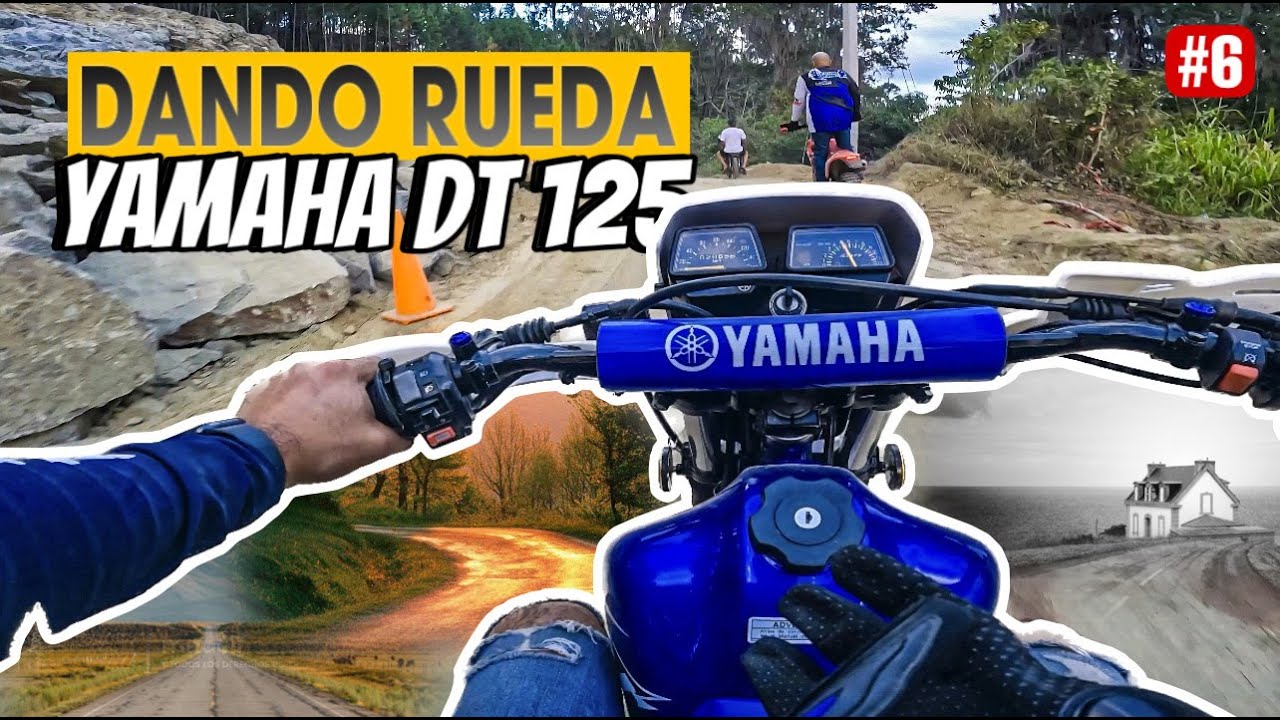 Dando Rueda En La Yamaha Dt 125   Rincón De Piedras, SAJOMA 🌴🇩🇴🌴