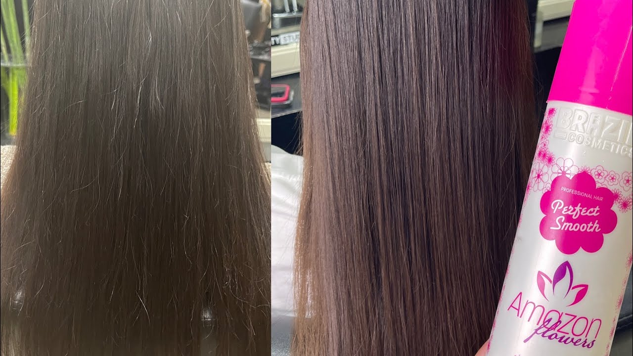 Amazon flowers on same day after wash result on thin strands hair.
