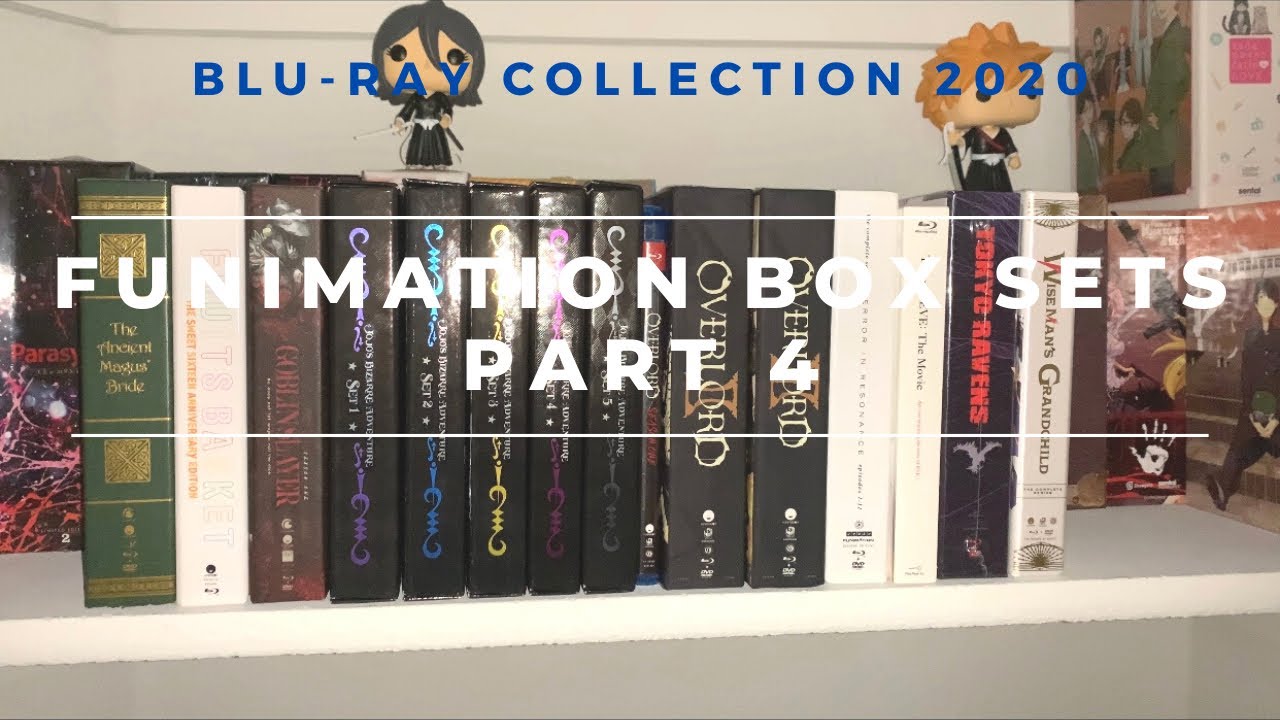 My blu-ray collection 2020: Funimation Box Sets part 4