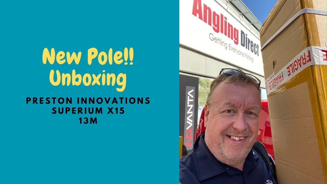 Pole unboxing, Preston Innovations, Superium X15, 13m. #matchfishing #fishing