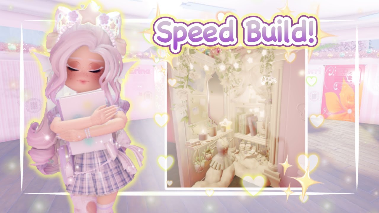 Building my Royale High Locker! *Speed Build!*