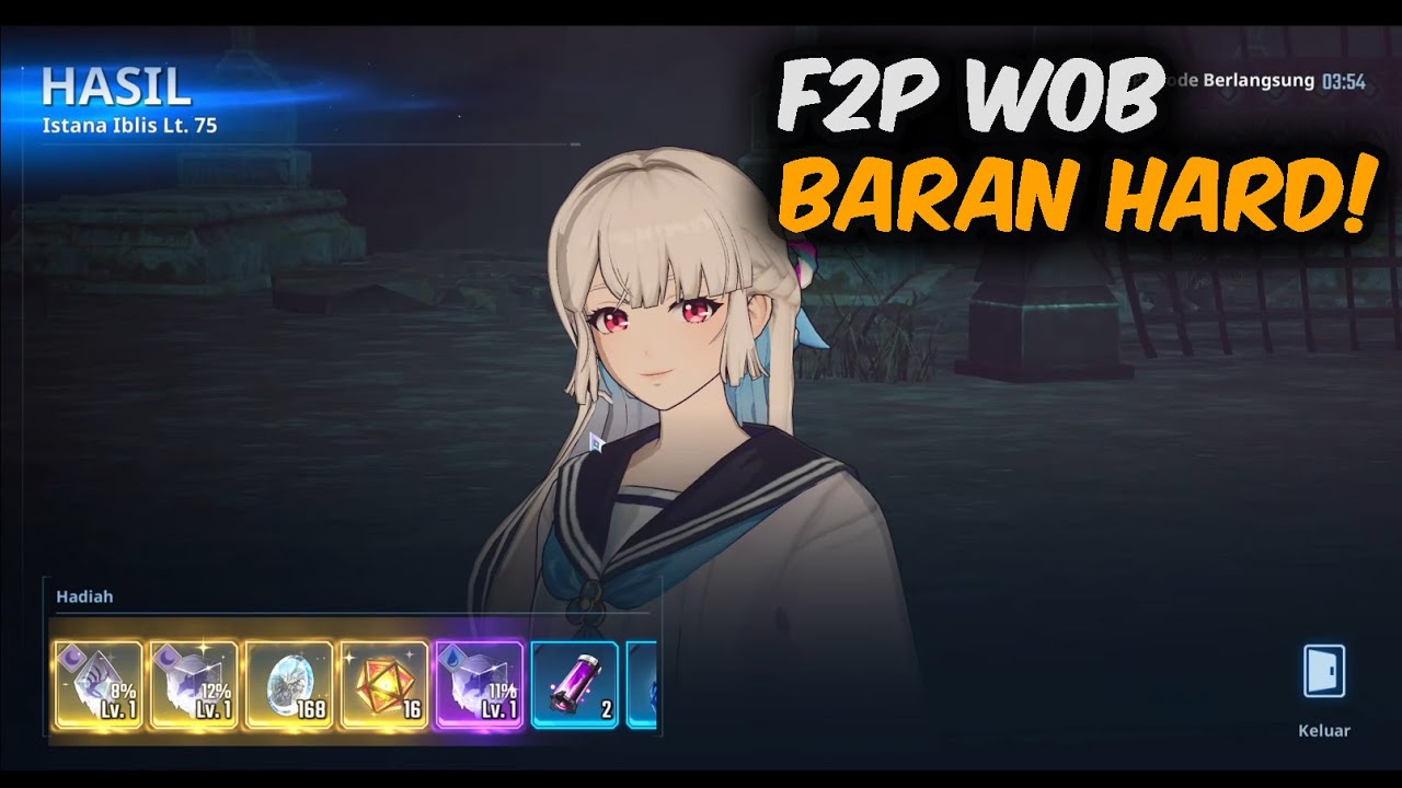 F2P TEST WORKSHOP BRILLIANT OF LIGHT BARAN HARD