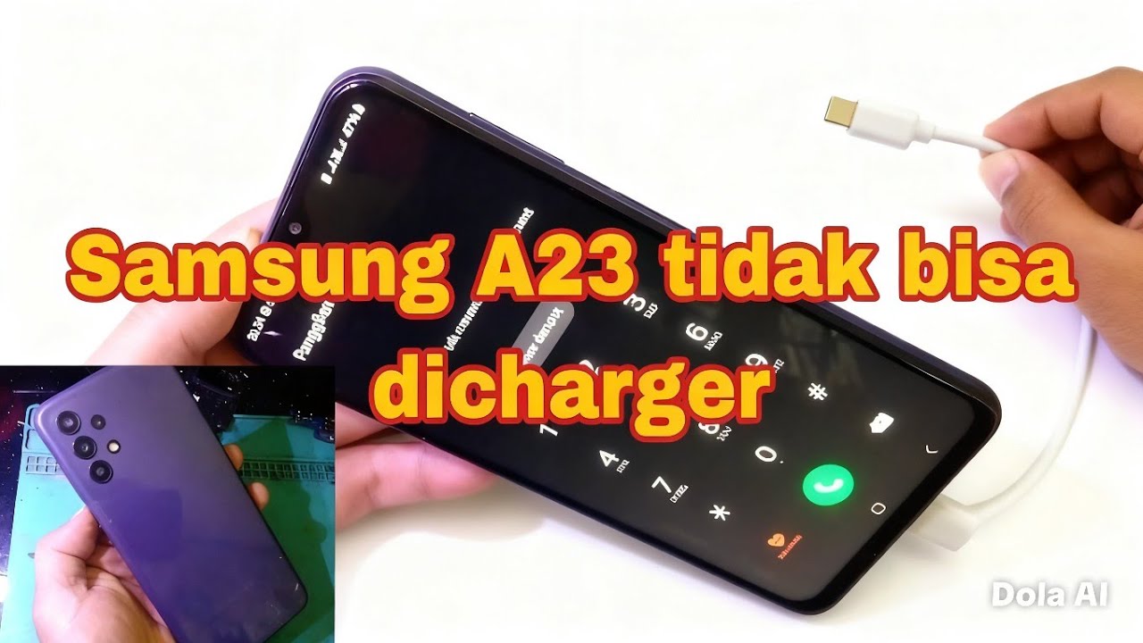 Samsung a23 tidak bisa dicharger, Samsung a23 dicas tidak nambah malah berkurang, tidak bisa cas