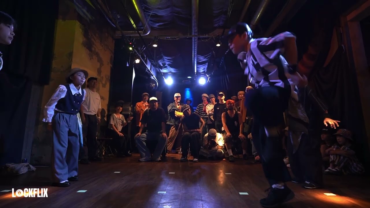 MaLin (Maii / Li-no ) vs 虎とsora! ( Tora / Sora )  : LOCKFLIX vol.3 Locking 2on2 Battle U-15 Final