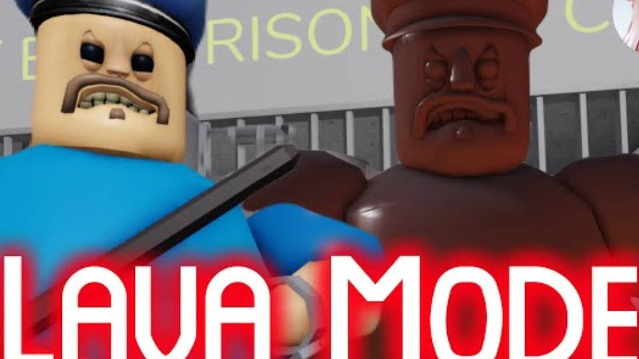 Roblox Barrys prison (lava mode)#ProshnoBhuiya gaming