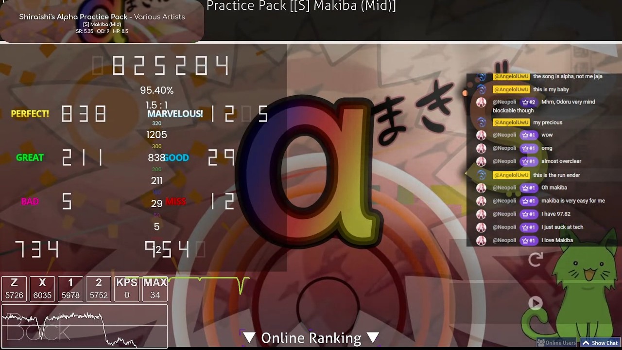 Osu!mania 10th-alpha training