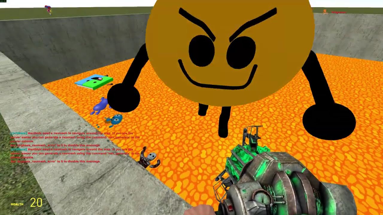 quemando nextbots y pasando el tiempo con papa en garrysmod!