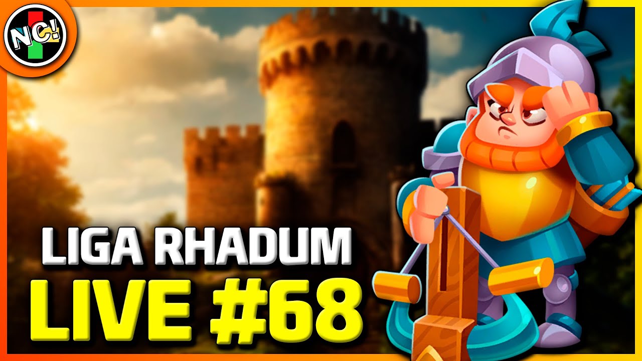Rush Royale - LIGA RHANDUM!!! | Gameplay português PT-BR