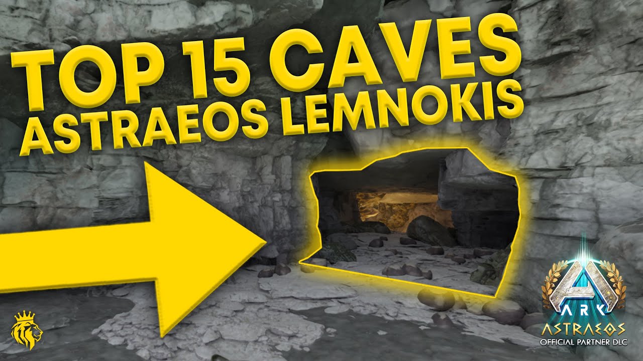 TOP 15 NEW CAVES on ASTRAEOS LEMNOKIS! | ARK: Survival Ascended