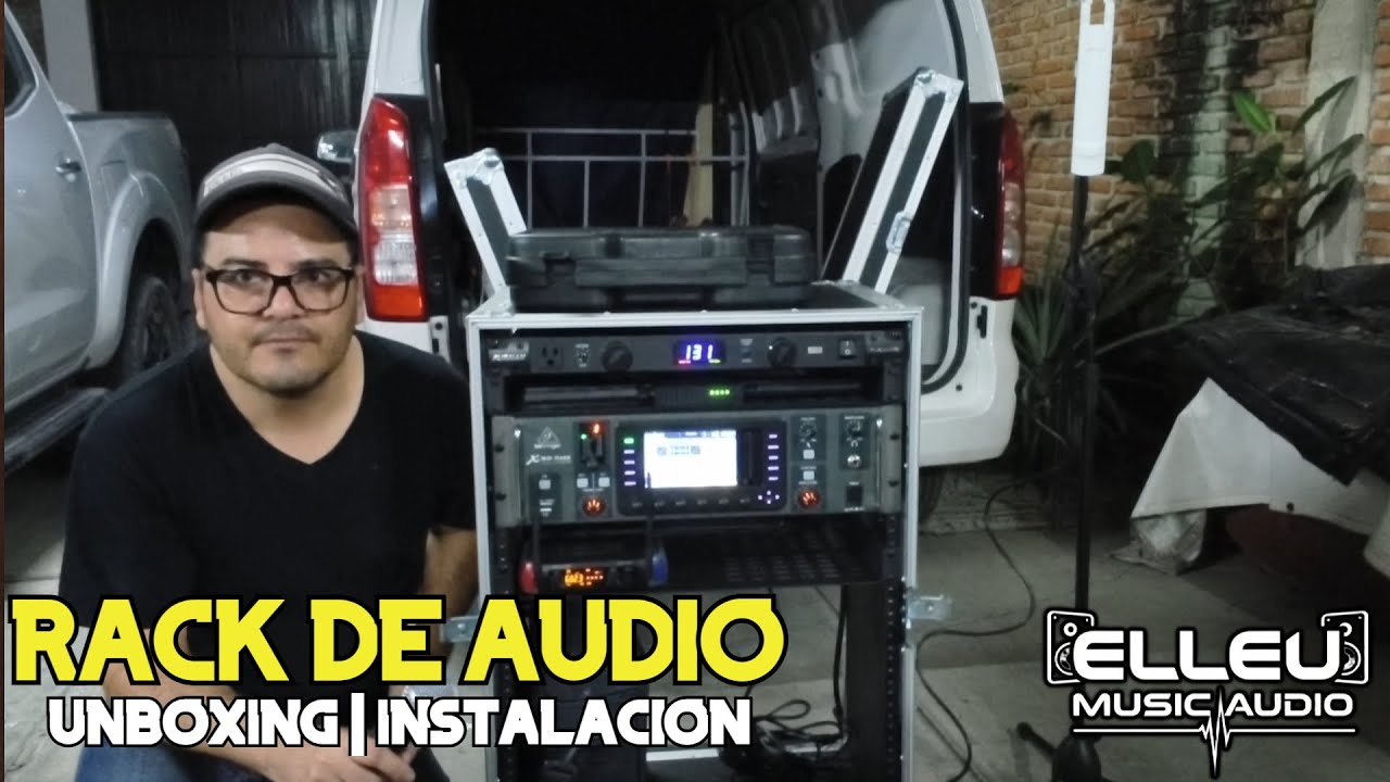 UNBOXING INSTALACION DE RACK DE AUDIO | ELLEU MUSIC AUDIO