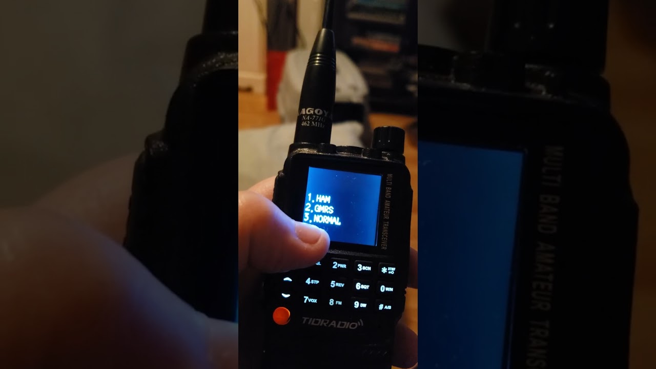 Unlocking the ham Tidradio to use Gmrs