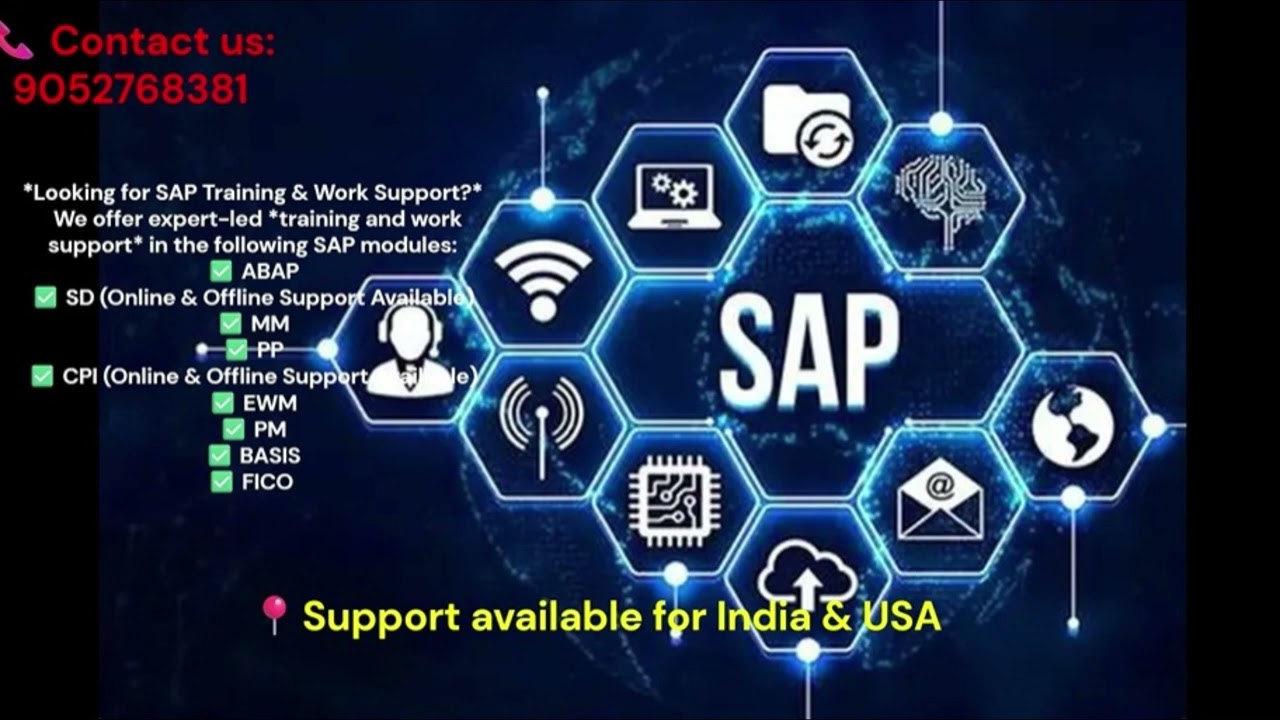 SAP Training & Support #trending #trendingreels #trendingshorts #trendingnow #shortvideo #shorts