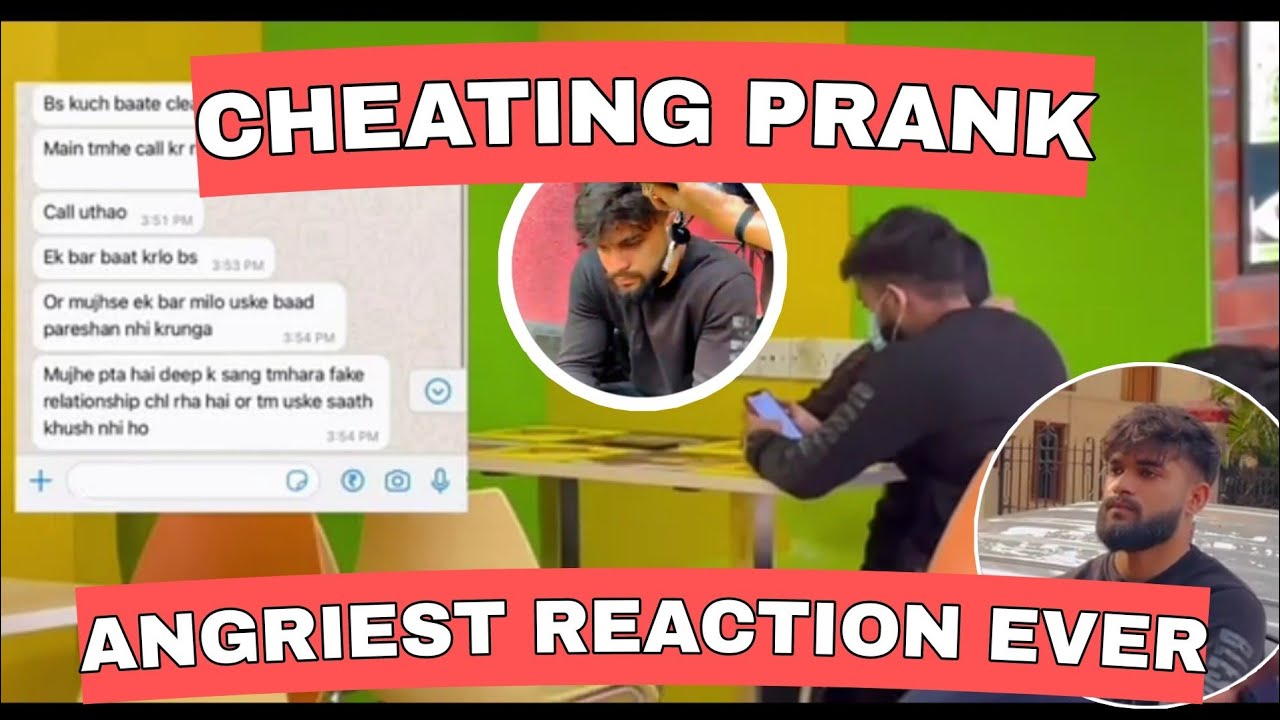CHEATING PRANK ON BOYFRIEND  | Gone successfully or Not🤔 SUPER ANGRY & EXTREME REACTION EVER😱DSANJ