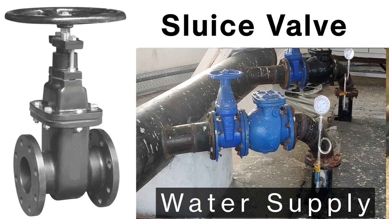 How Sluice Valve works - Water Supply