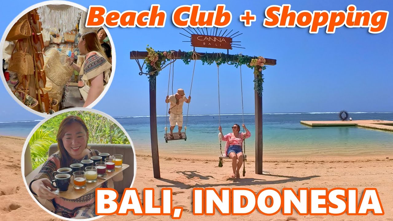 Beach Club + Shopping sa Tiangge (Nakipag tawaran kami!) ANG SAYA NG ARAW NA TO | Bali 🇮🇩 Trip