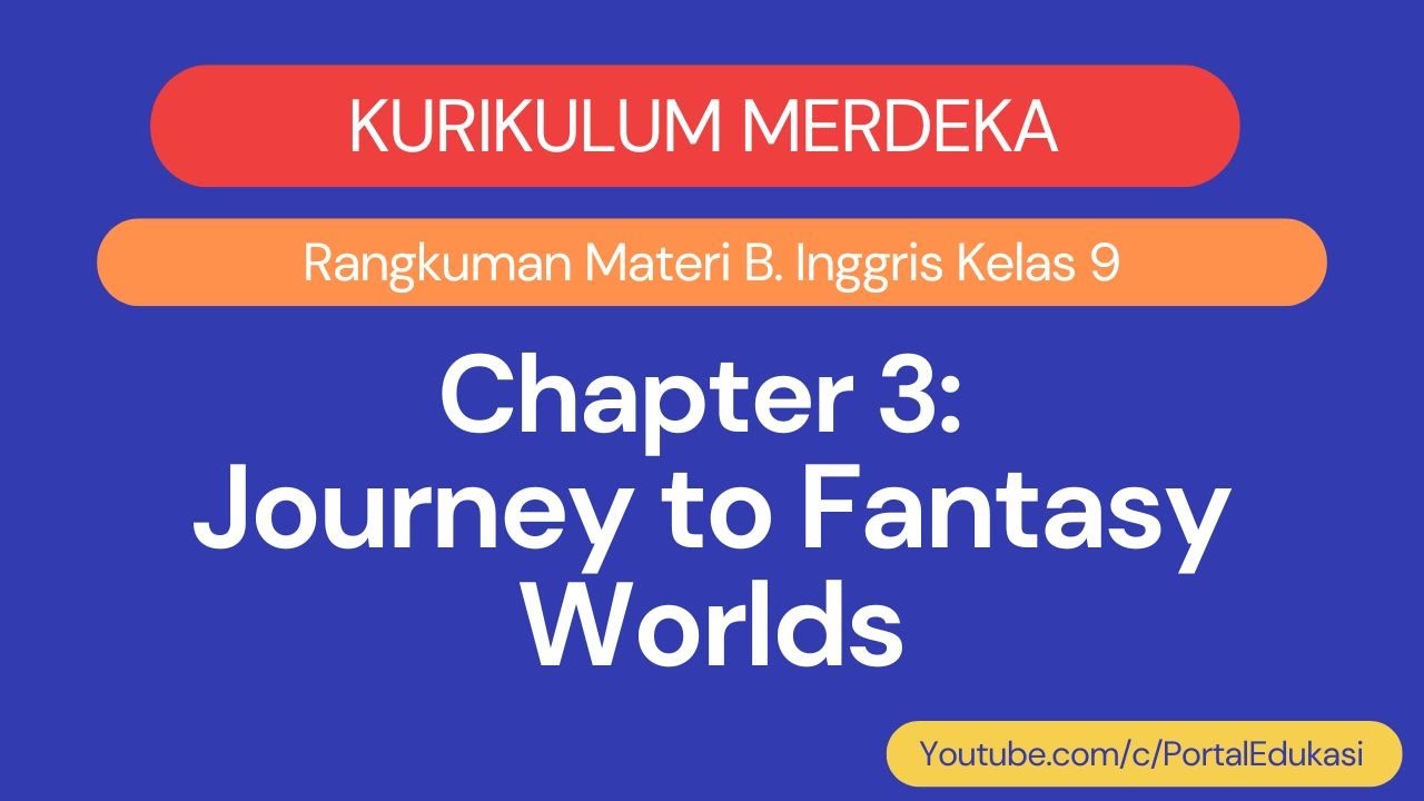 Kurikulum Merdeka Bahasa Inggris Kelas 9 Chapter 3 Journey to Fantasy Worlds