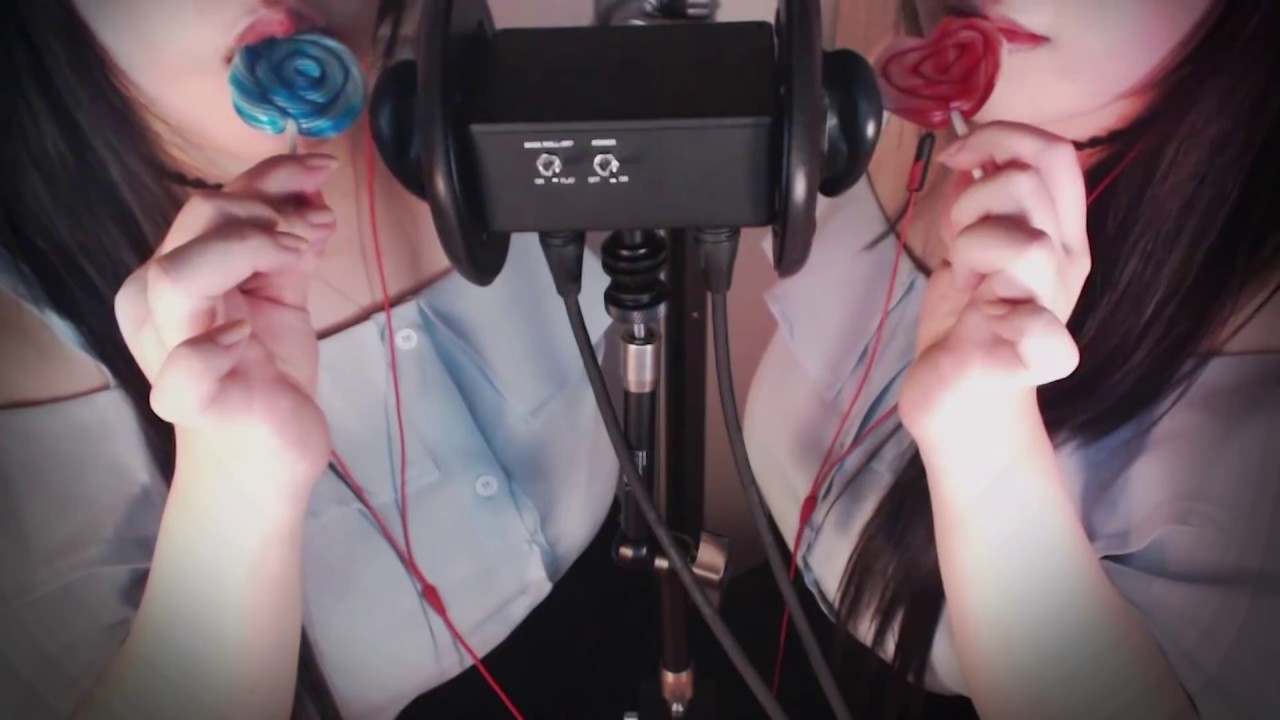 ASMR 2 Candies Eating Sounds with My Twin Sister