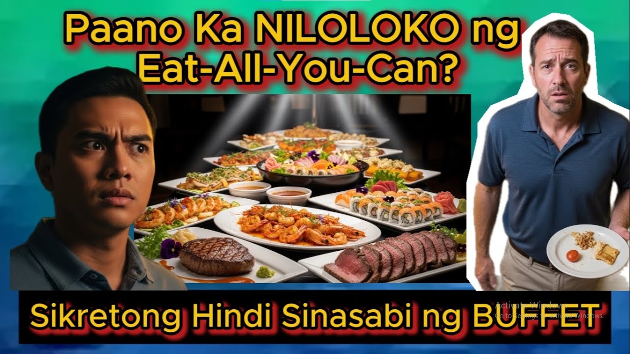 Paano ka NILOLOKO ng Eat All You Can? Ang SIKRETONG hindi sinasabi ng BUFFET