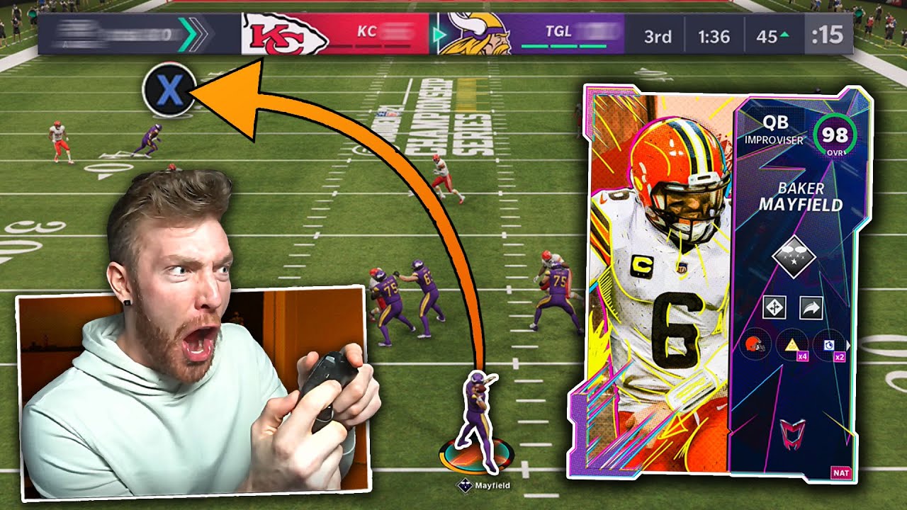 I played Weekend League w/ new Baker Mayfield...