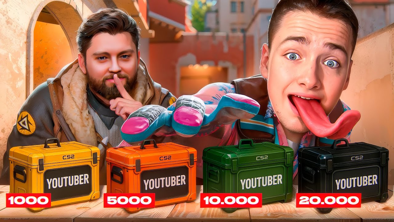 💎 YOUTUBERZY vs SKRZYNKI YOUTUBERÓW (CHALLENGE!)
