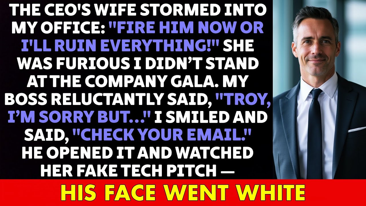 CEO's Wife Demanded I Be Fired for 'Disrespect' — Then She Saw My SECRET Recordings…