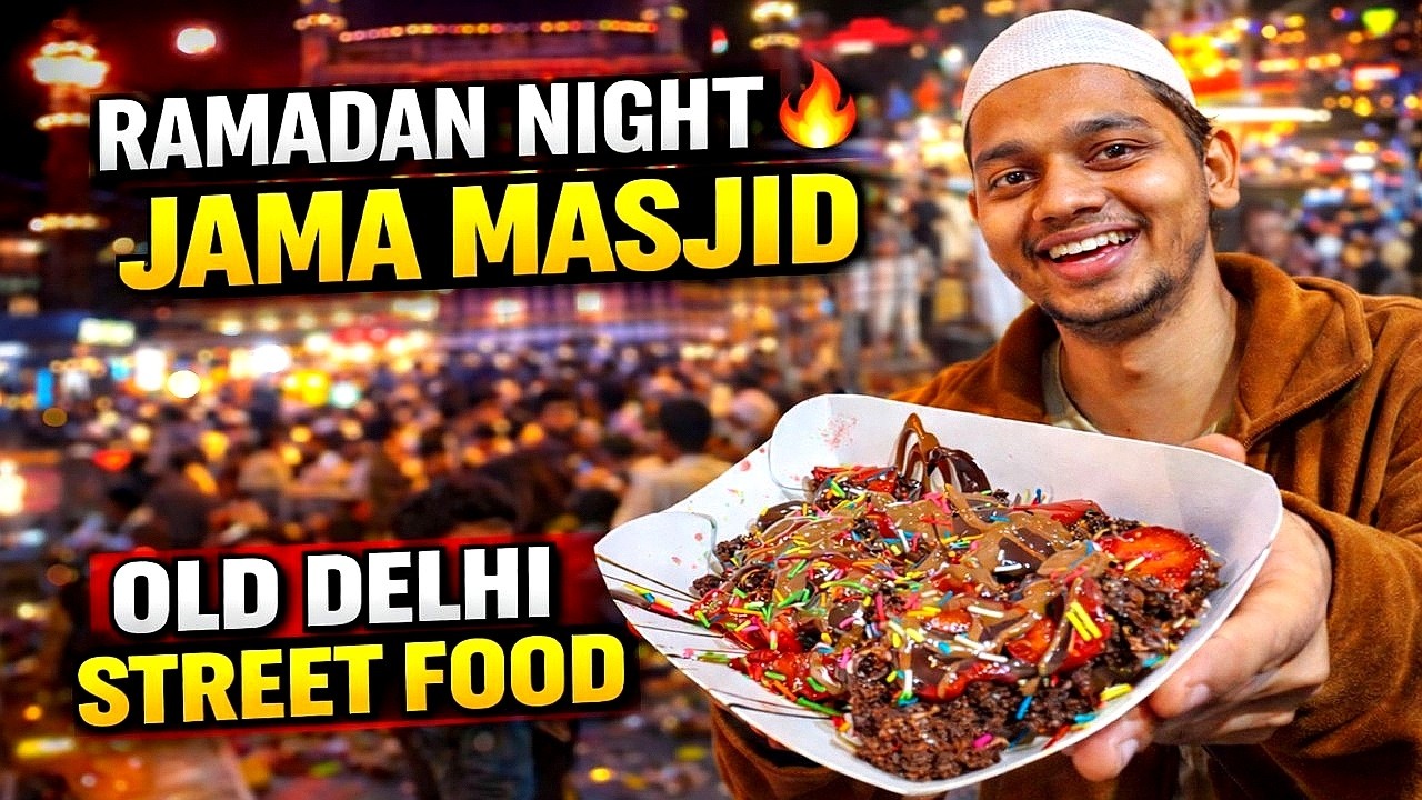 Jama Masjid Ramadan Night 🔥 | Street Food & Lights of Old Delhi