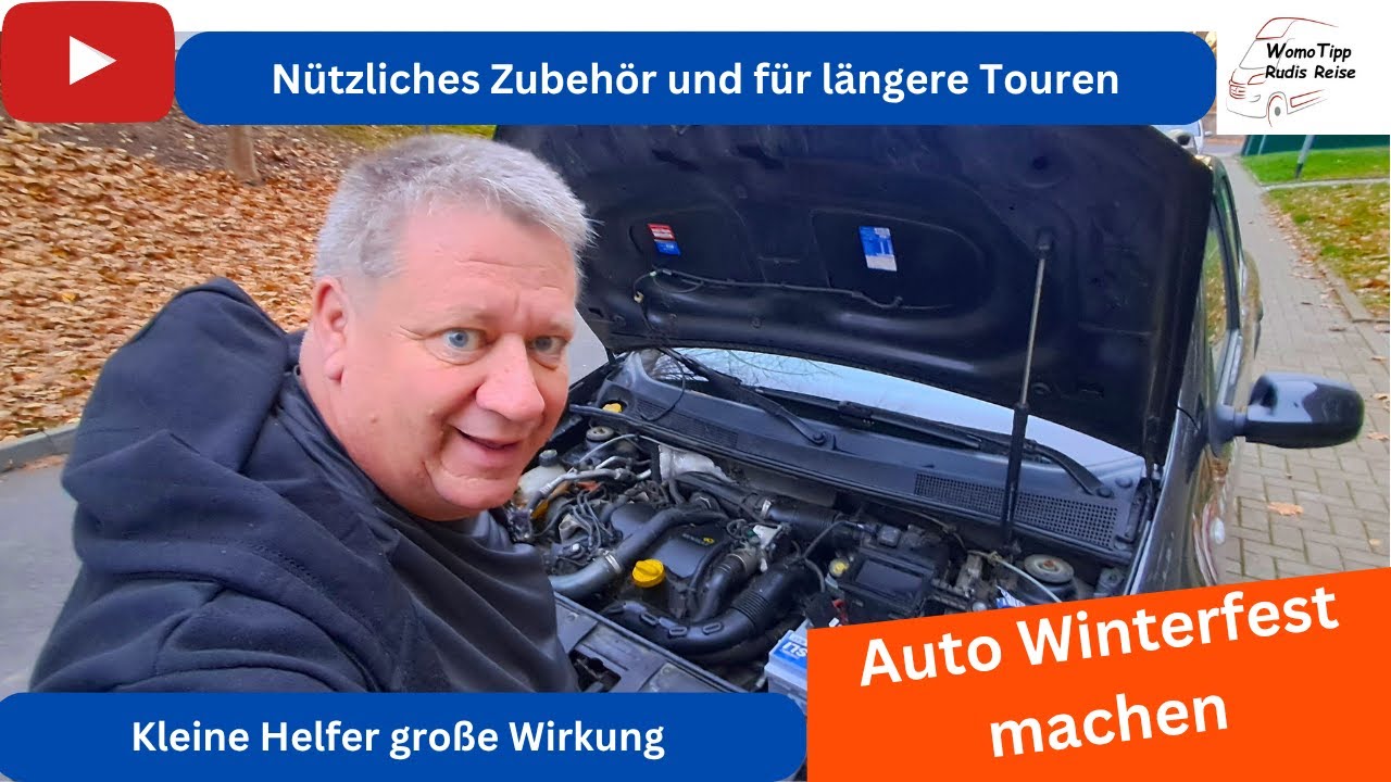 Auto für den Winter und lange Strecken vorbereiten - kleine Helfer große Wirkung