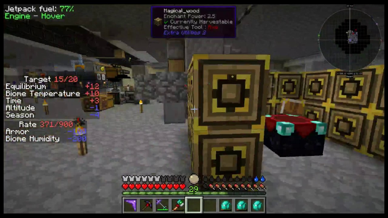 Forever Stranded Hardcore #54 - Dirt Farm 2.0 - AE2 Auto-Crafting - 0 Quest - 1.8.9.1