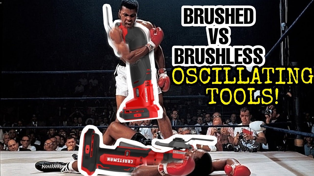 BRUSHED сражается с бесщёточным осциллирующим инструментом! Кто победит?