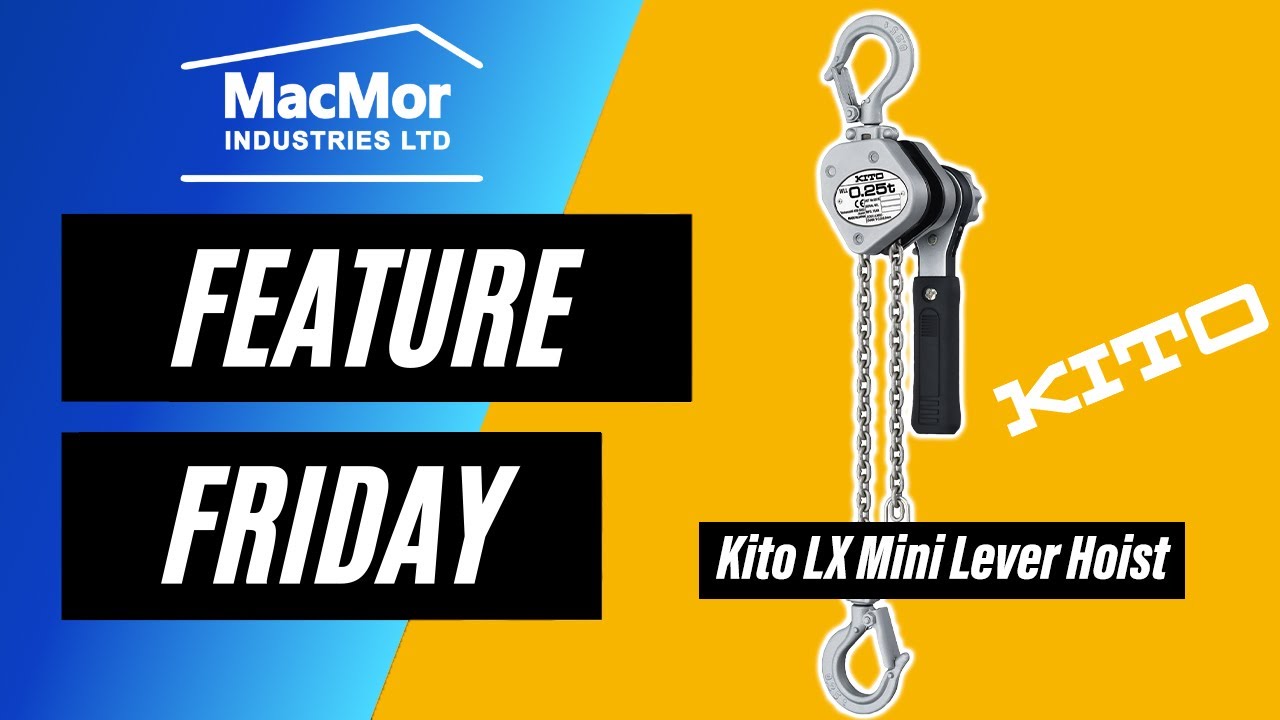 KITO LX Mini Lever Hoists