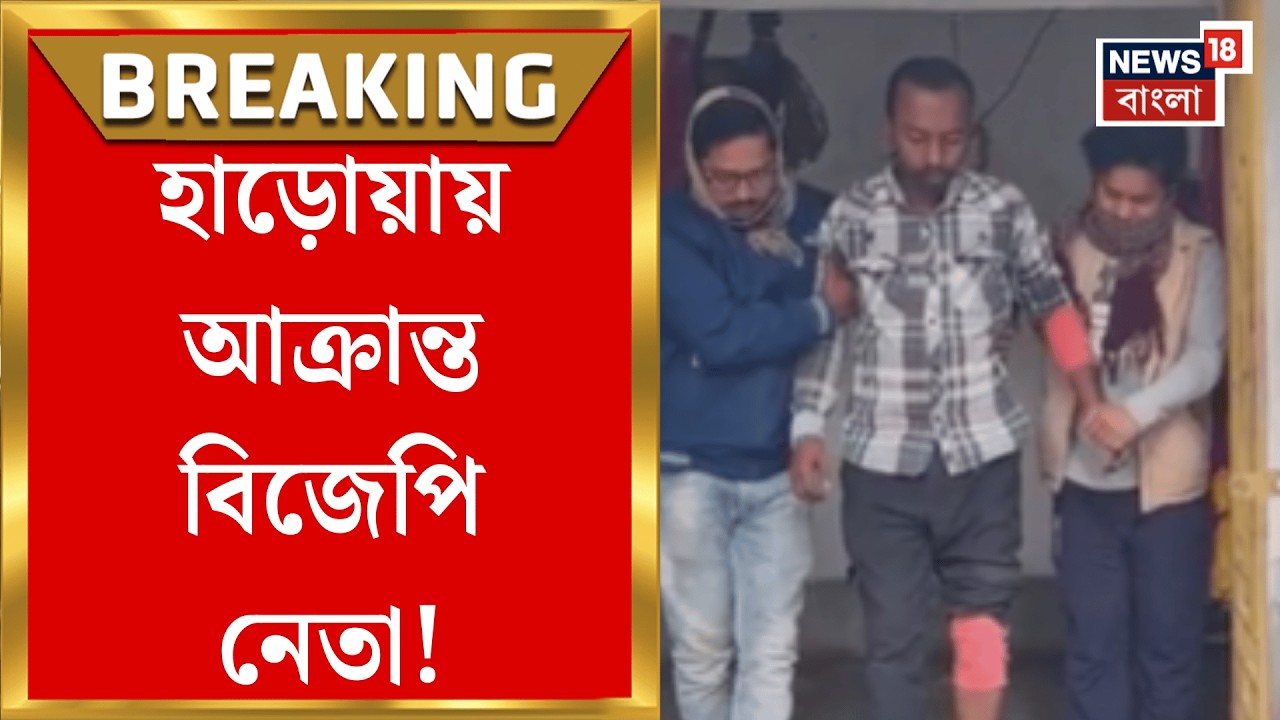 Haroa News | বাইকে ফেরার সময় দুষ্কৃতী হামলা! হাড়োয়ায় আক্রান্ত বিজেপি নেতা | Bangla News