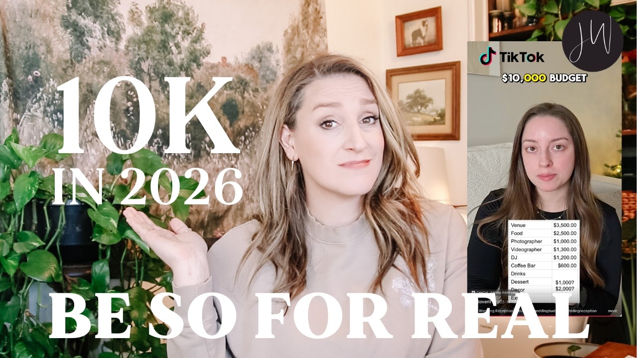 TIKTOK Budget Advice | How to Plan a Wedding for $10k (real advice from a real planner)