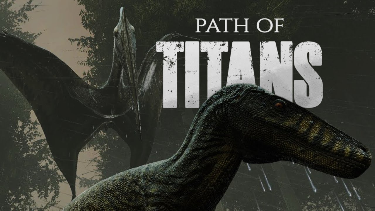 Being Hunted by a Hatzegopteryx! - Path of Titans