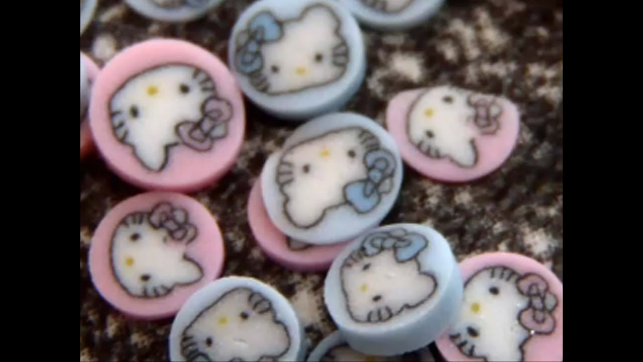 DIY: Polymer Clay *Hello Kitty Cane & Donuts*