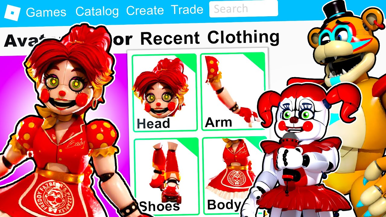Making GLAMROCK BABY a ROBLOX ACCOUNT!?
